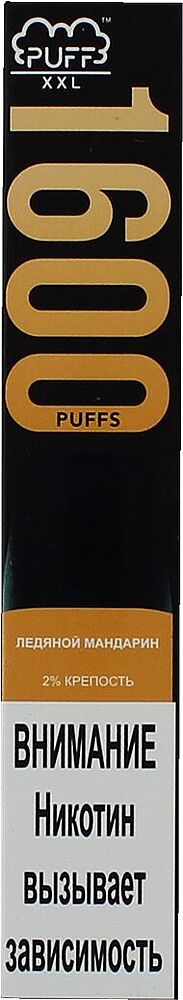 Electric pods "PUFF XXL" 1600 puffs, Tangerine Ice