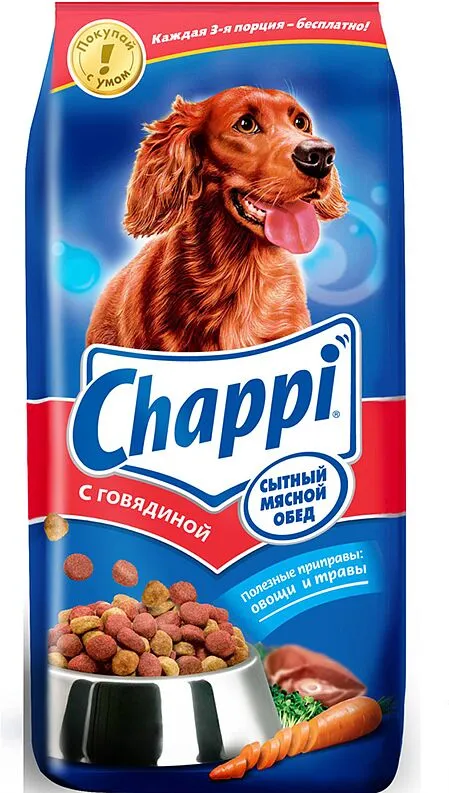Շների կեր տավարի «Chappi» 15կգ 