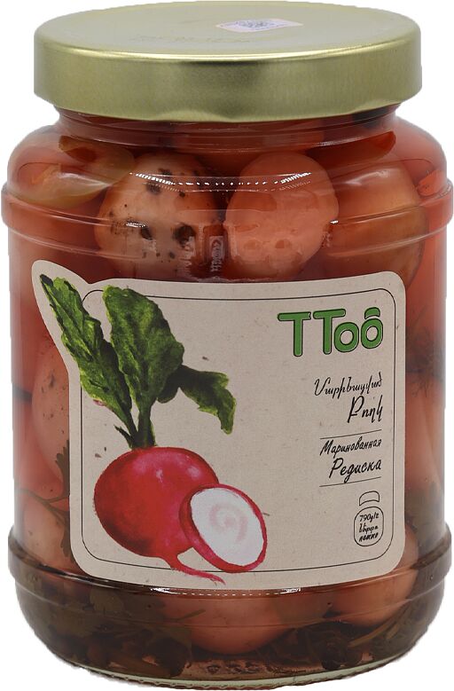 Pickled radish "Ttoo" 790g