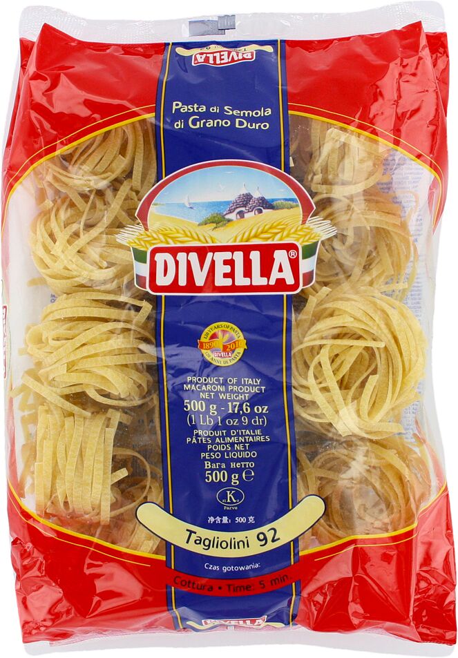 Noodles ''Divella Tagliolini № 92'' 500g