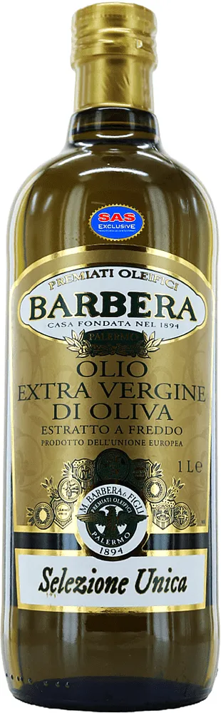 Olive oil "Barbera Extra Virgin Selezione Unica" 1l

