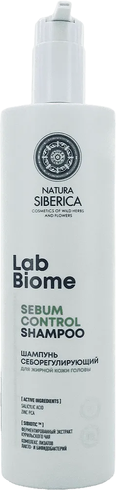 Shampoo "Natura Siberica Lab Biome Sebum Control" 400ml
