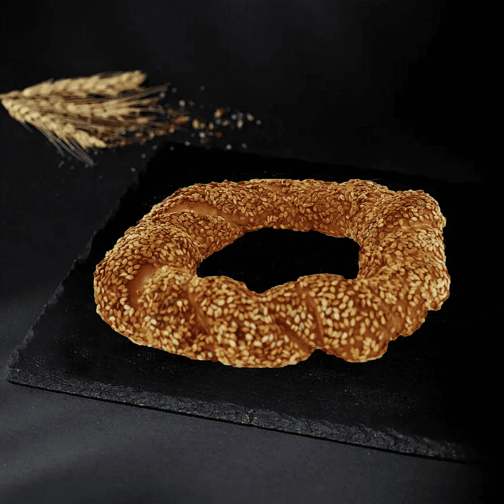 Bagel with sesame seeds