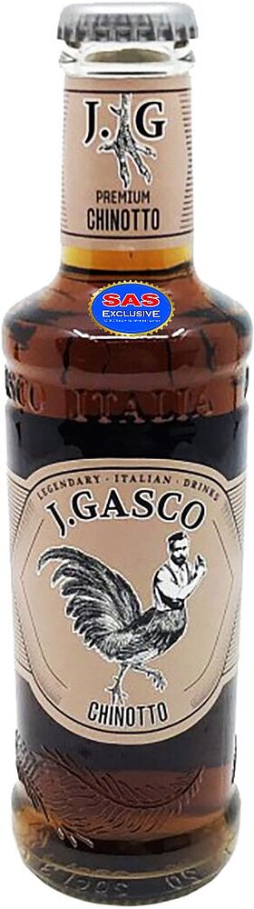 Ըմպելիք ոչ ալկոհոլային «J.Gasco Chinotto» 0.2լ
