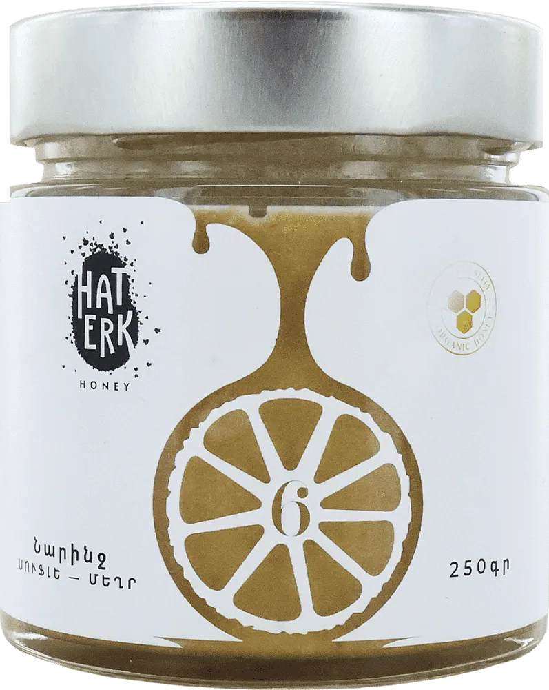 Orange honey souffle "Haterk Orange 6" 250g
