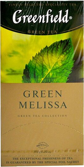 Թեյ կանաչ «Greenfield Green Melissa» 37.5գ