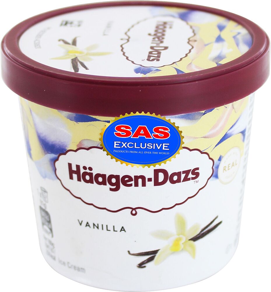 Мороженое ванильное "Häagen-Dazs Vanilla" 81г