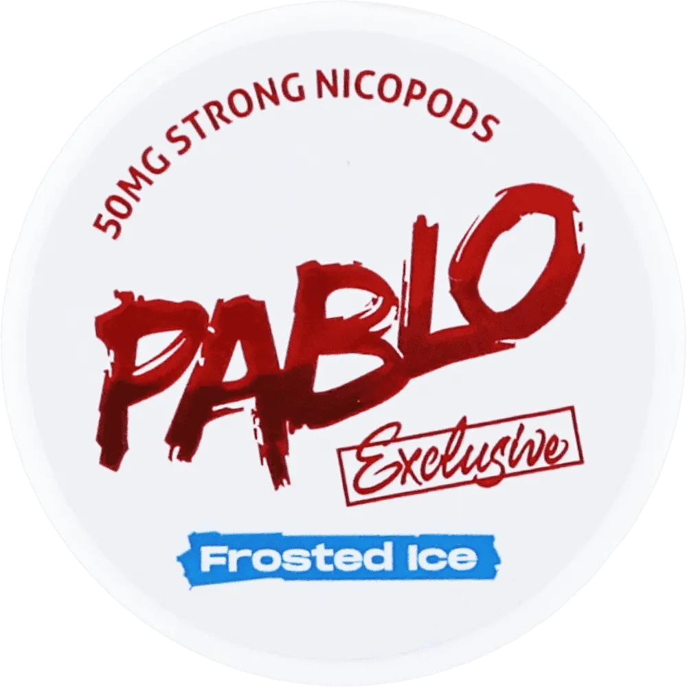 Nicotine ice pouches "Pablo Exclusive Frosted Ice" 50mg
