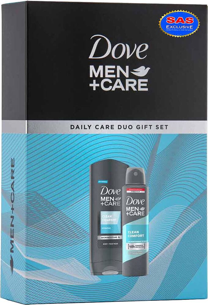 Care set "Dove Men+Care" 2 pcs