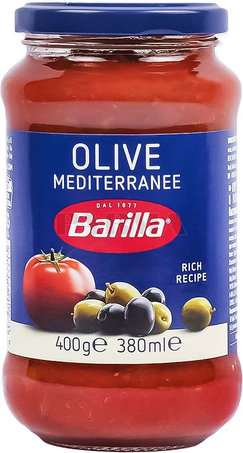 Соус оливковый "Barilla Olive Mediterrane" 400мл  