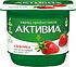 Bioyoghurt with strawberry "Danone Aktivia" 120g,  richness: 2.9%