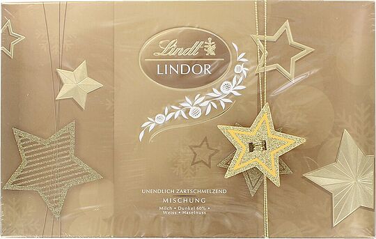 Շոկոլադե կոնֆետների հավաքածու «Lindt Lindor» 199գ


