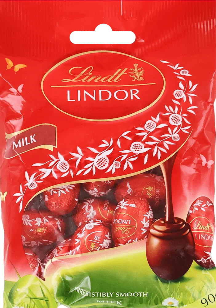 Շոկոլադե ձվիկներ «Lindt Lindor Milk» 90գ
