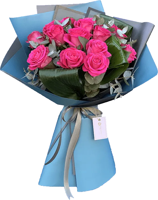 Ծաղկեփունջ «My Rose Esmeralda» 13 հատ