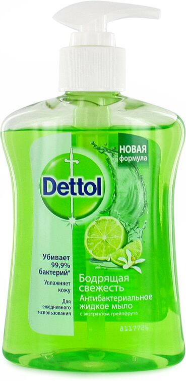 Antibacterial liquid soap "Dettol" 250ml