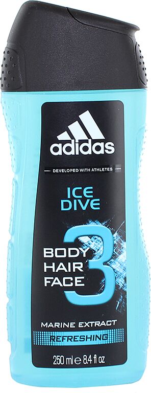 Shower gel "Adidas Ice Dive" 250ml