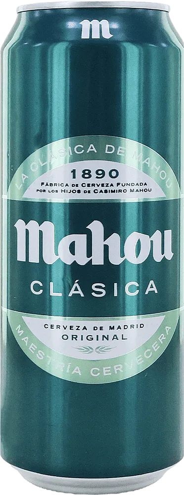 Beer "Mahou Clasica" 0.5l