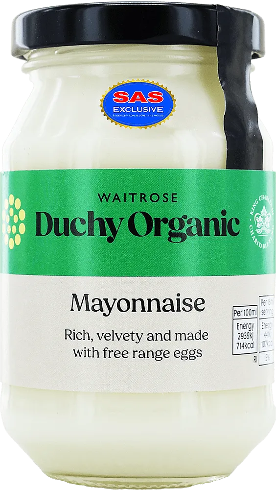 Մայոնեզ օրգանական «Waitrose Duchy Organic Mayonnaise» 250մլ