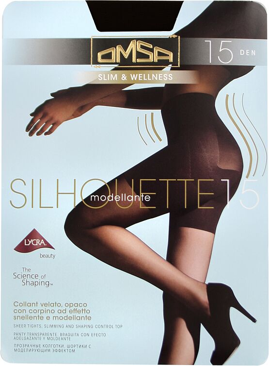 Tights "Omsa Silhouette 15 Den N3" 
