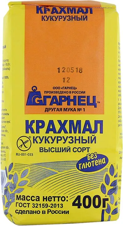 Corn starch "Garnec" 400g