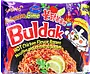 Noodles with hot chicken flavor "Samyang Buldak Habanero Lime" 135g