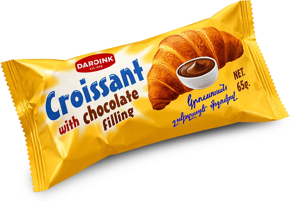 Croissant with chocolate filling "Daroink" 65g
