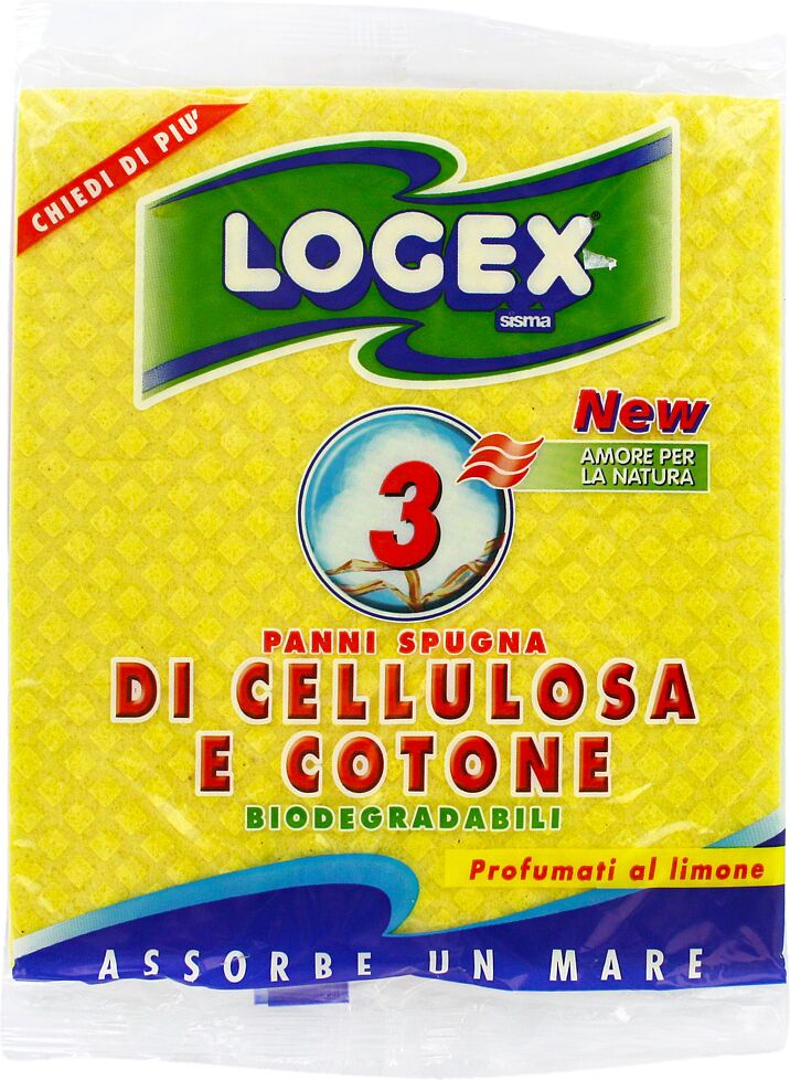 Napkins "Logex", for cleaning, water absorbing 