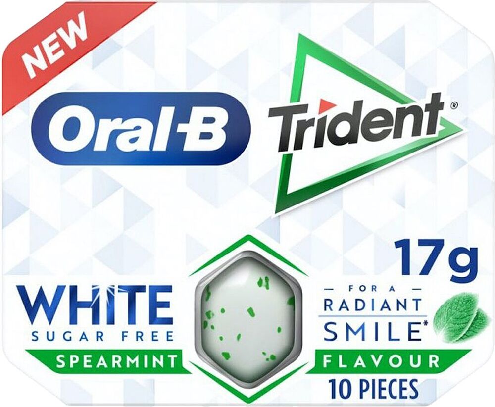 Մաստակ «Trident Oral-B» 17գ Նուրբ անանուխ
