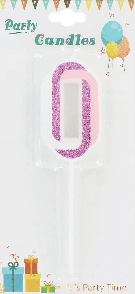 Մոմ ծննդյան «Party Candles» N0
