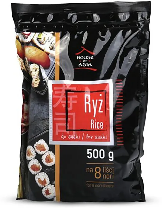 Round -grain rice "House of Asia" 500g