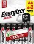 Battery "Energizer AA Max" 6 pcs