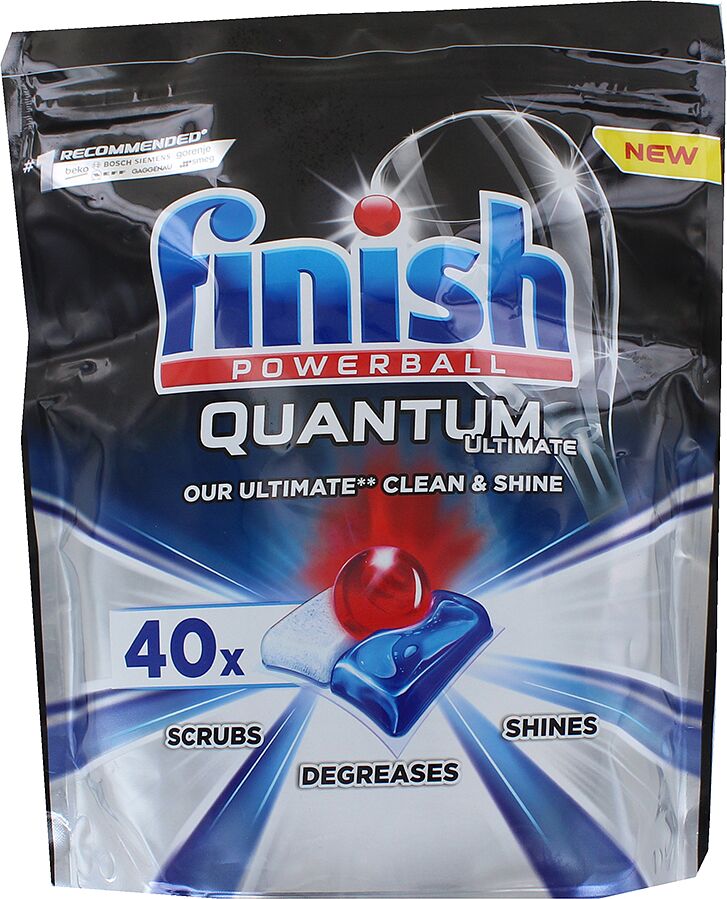 Dishwasher tablets "Finish Powerball Quantum" 500g