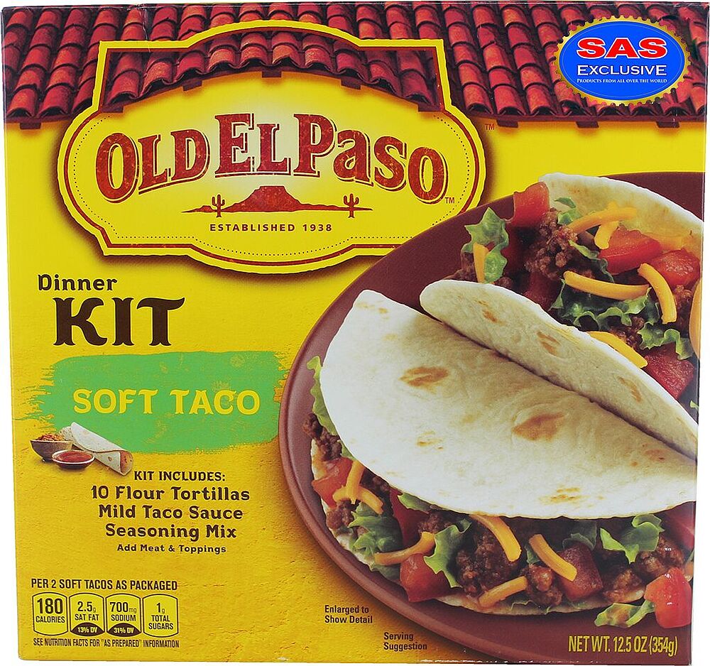 Set for making taco "Old El Paso" 354g