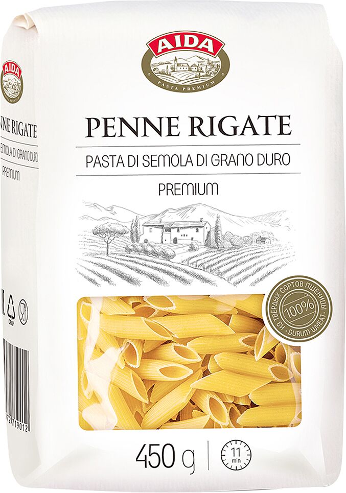 Pasta "Aida Penne Rigate" 450g