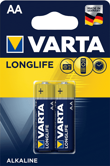 Էլեկտրական մարտկոց «Varta LongLife AA» 2հատ
