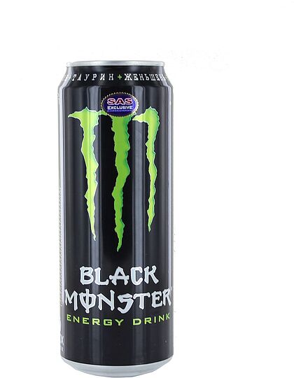 Էներգետիկ գազավորված ըմպելիք «Monster Energy» 0.5լ 