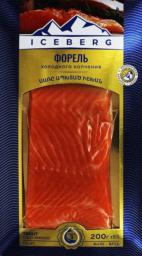 Smoked trout "Iceberg" 200g±15%
