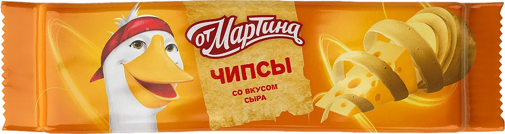 Cheese flavored chips "Ot Martina Cheese" 100g 