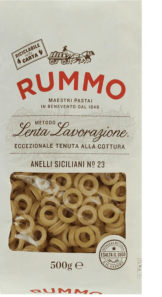 Pasta "Rummo Anelli Siciliani №23" 500g
