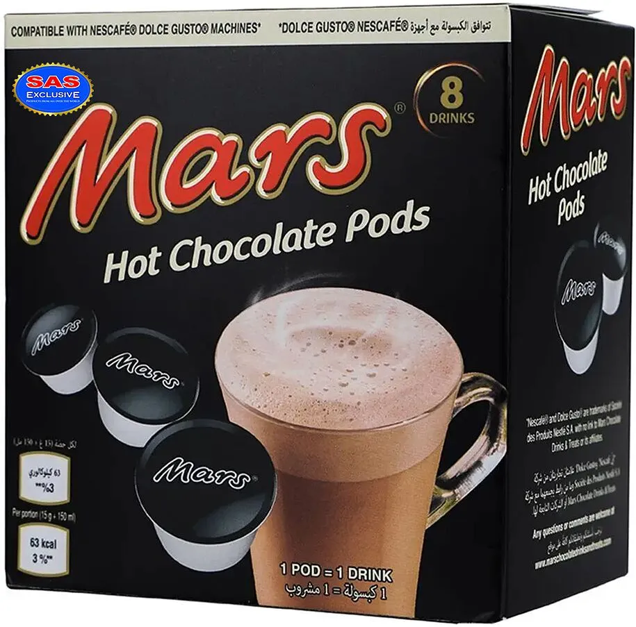 Hot chocolate capsules "Mars" 120g
