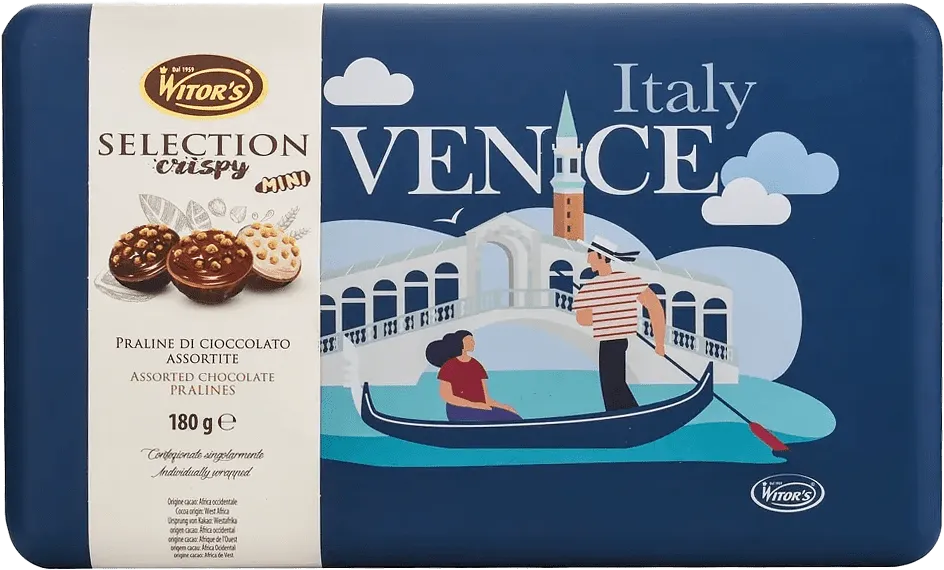 Набор шоколадных конфет "Witor's Italy Venice" 180г