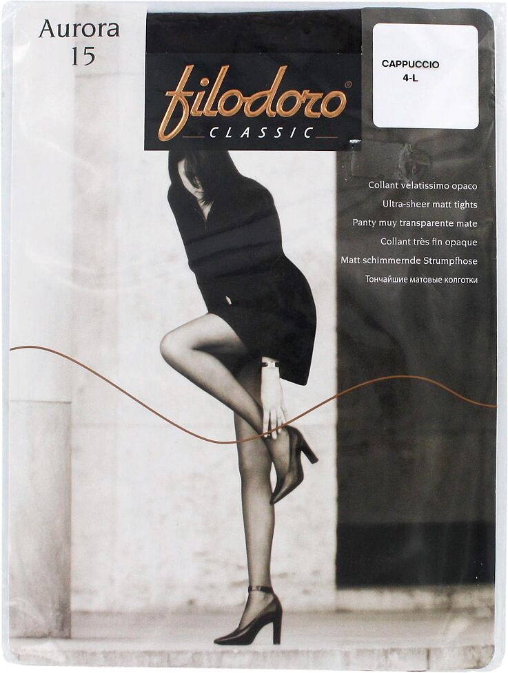 Колготки "Filodoro Classic Aurora"  капучино 