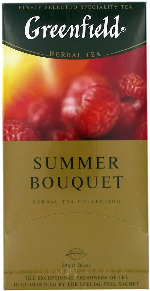 Herbal tea "Greenfield Summer Bouquet" 25*2g