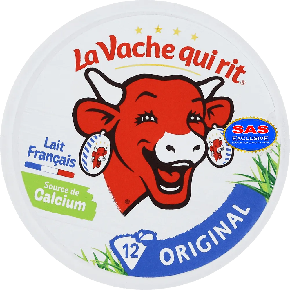 Պանիր հալած օրիգինալ «La Vache Qui Rit Original» 12*16գ
