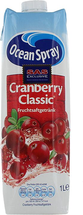 Juice "Ocean Spray Classic" 1l Cranberry