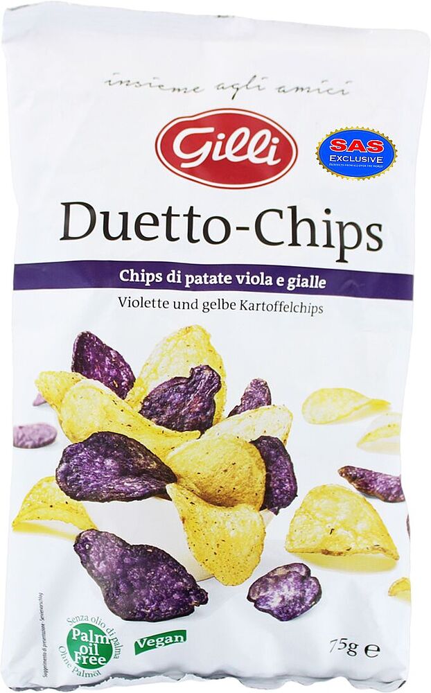 Chips "Gilli" 75g Salty