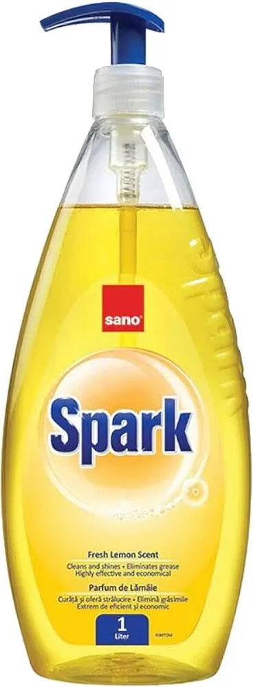 Dishwashing liquid "Sano Spark" 1l 