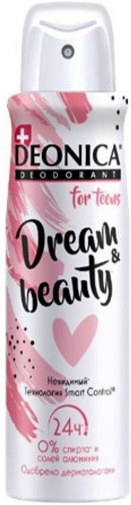 Aerosol deodorant "Deonica Dream & Beauty" 150ml
