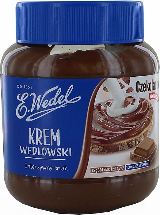 Chocolate spread "E. Wedel" 350g