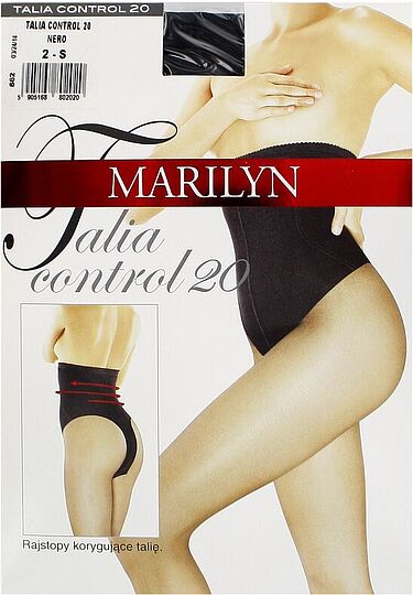 Զուգագուլպա «Marilyn Talia Control N2» Սև